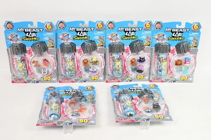Cobi MrBeast Lab Swarms série 4 sběratelský multipack (6 balení)