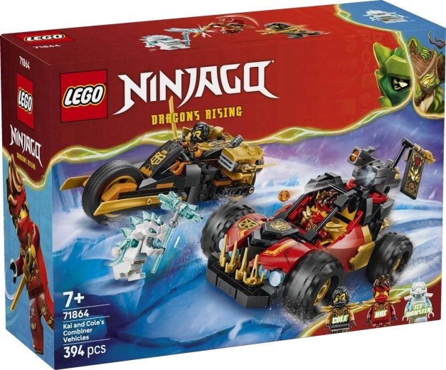 LEGO NINJAGO Kaiova a Coleova kombinovaná vozidla