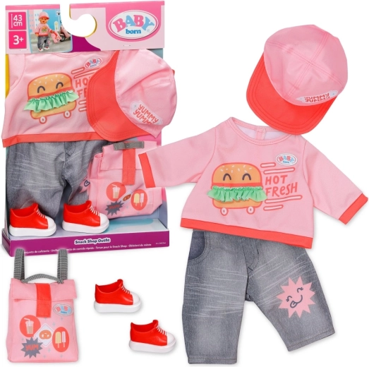 BABY born outfit Snack Shop pro panenku 43 cm