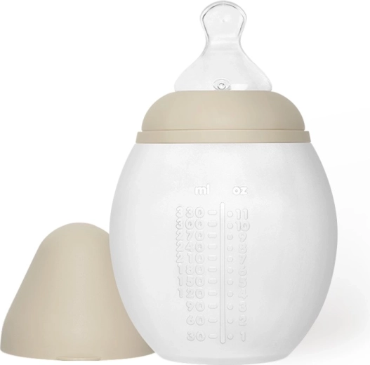 Élhée kojenecká antikoliková láhev 330 ml sand - 1 kus