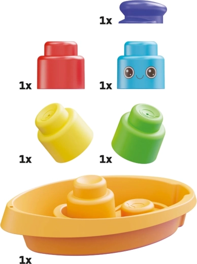 Momy Soft měkké kostky s loďkou