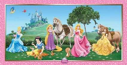 Procos Princess Dreaming dekorace na zeď - 1 kus