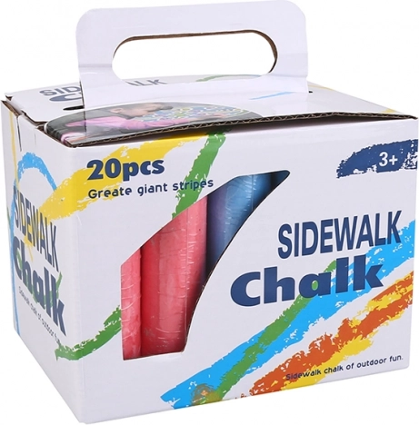 Křídy na chodník 20 ks