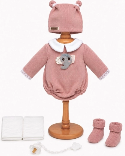 Guca obleček pro panenku miminko 38 cm s doplňky