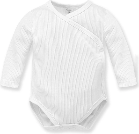 Pinokio zavinovací body s dlouhým rukávem lovely day bílé, vel. 62