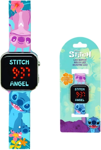 LED digitální hodinky Lilo a Stitch