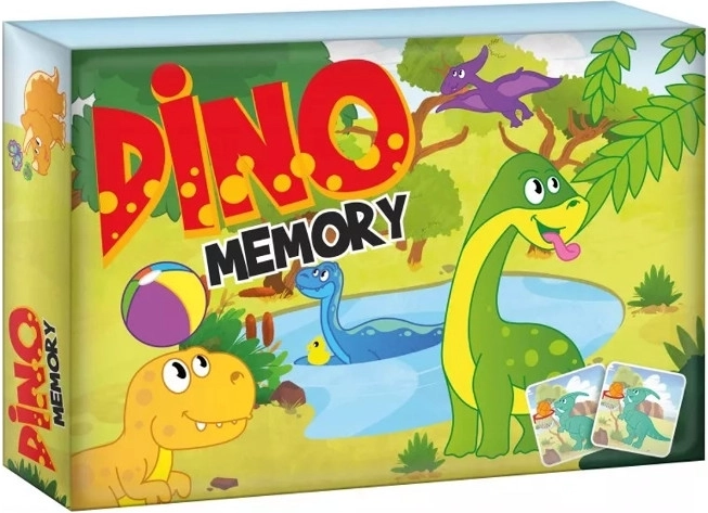 Dino Memory – dětská vzdělávací pexeso s dinosaury