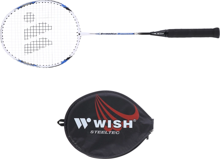 Badmintonová raketa Wish Steeltec 9 modrá
