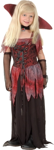 Dětský kostým upírky 130–140 cm