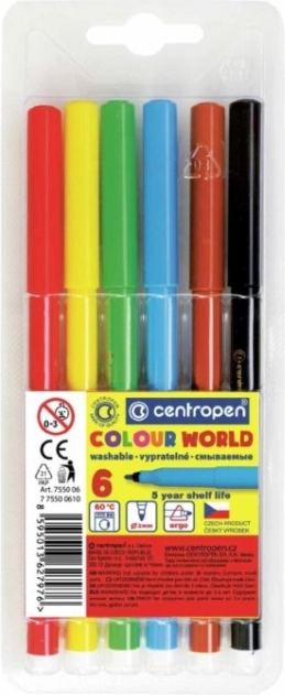Centropen sada fixů 6 barev