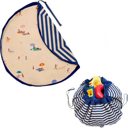 Play&Go Noomad outdoor hrací deka a vak na hračky beach