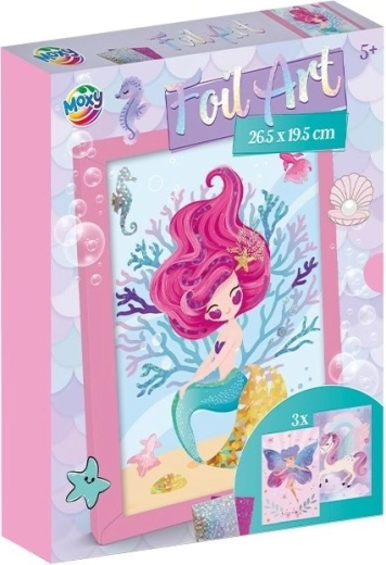 Moxy kreativní sada Foil Art – víly