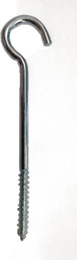 Lustrový hák 100 × 4,5 mm pozinkovaný, balení 150 ks