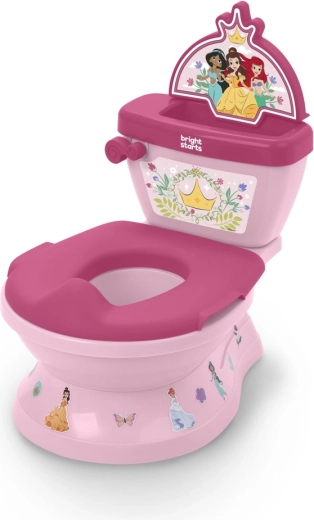Bright Starts Disney Princess dětská toaleta se zvukem My Size Potty 2v1