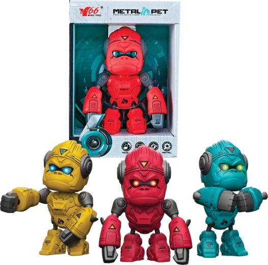 Interaktivní gorila SPARKYS se zvuky a světelnými efekty