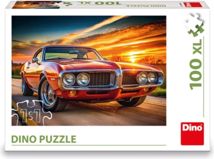 Dino puzzle Firebird při západu slunce XL 100 dílků