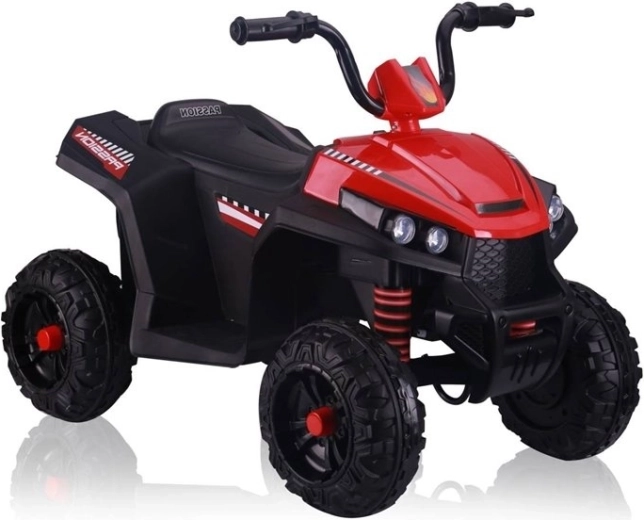 Dětský elektrický čtyřkolový mini quad S601 – červený