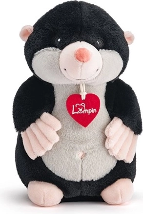 Woodyland Lumpin krtek Kubuš černý 25 cm