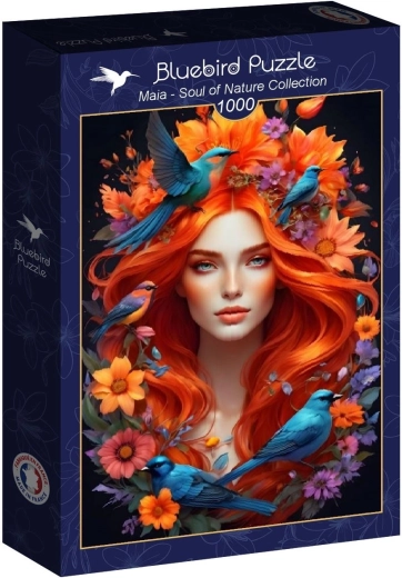 Bluebird puzzle Maia – kolekce Duše přírody 1000 dílků