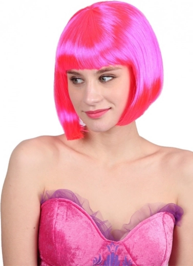 Paruka královsky růžová pro děti