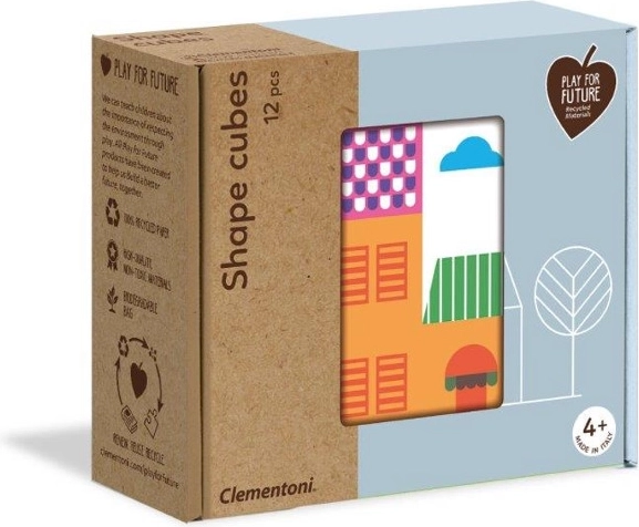 Kostky tvary Města – kreativní sada pro děti od 4 let