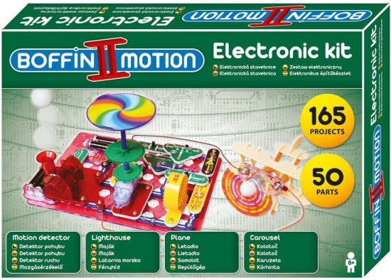 Elektronická stavebnice Boffin II Motion