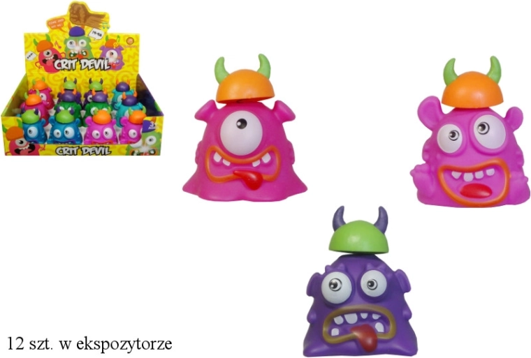 Křičící figurka potvůrka se světlem a zvuky