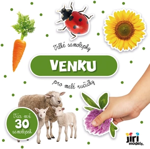 Velké samolepky pro malé ručičky Venku