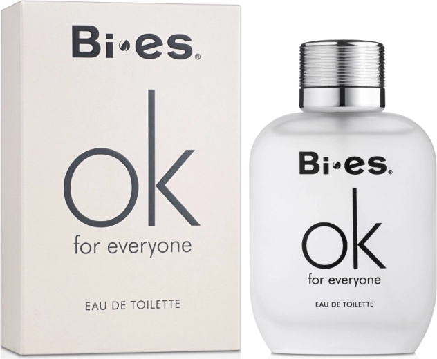 Tester toaletní vody unisex BI-ES OK for Everyone 100 ml