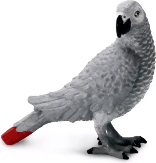 Safari Ltd. figurka papoušek šedý - 1 kus