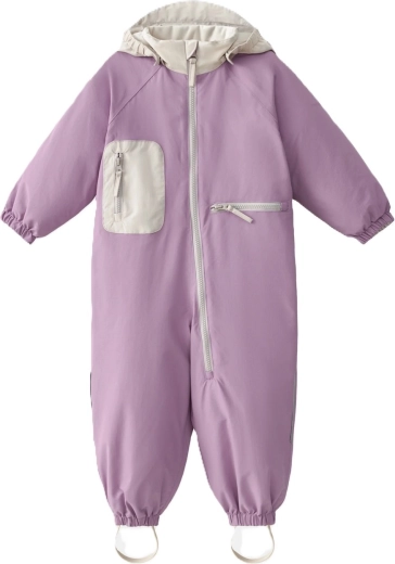 Leokid dětská kombinéza Color kit purple fin (vel. 86 / 18–24 měsíců)