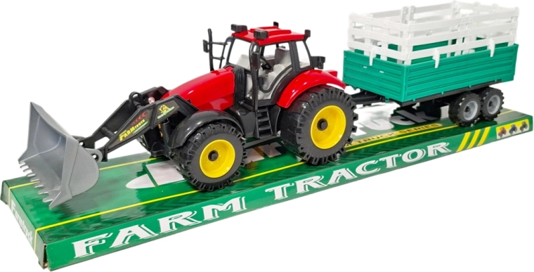 Traktor s přívěsem