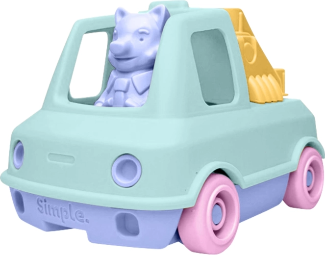 Simple. mátové hasičské auto do písku a vody