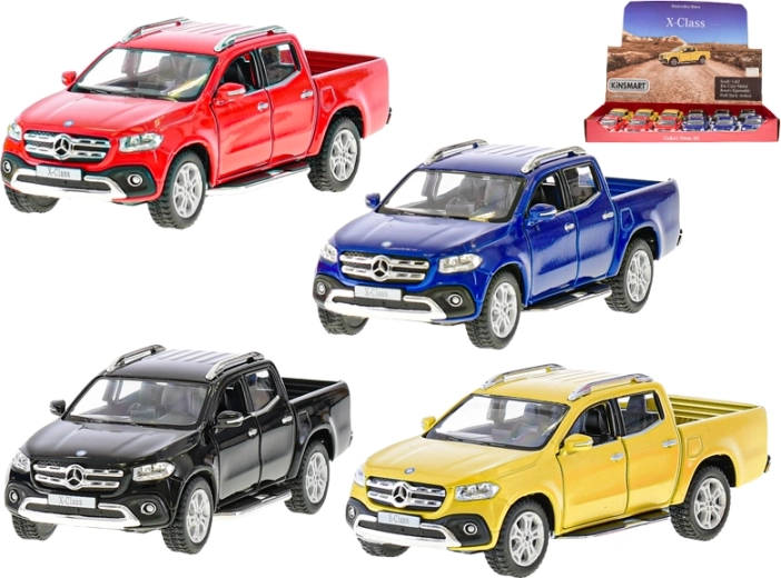 Kovový model MERCEDES‑BENZ X‑Class 1:42 se zpětným chodem 13 cm