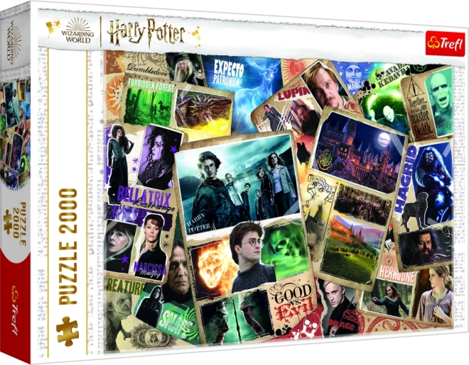 Puzzle 2000 dílků Harry Potter Hrdinové