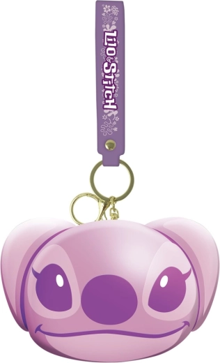 Klíčenka s peněženkou ANGEL z Lilo & Stitch – modrá