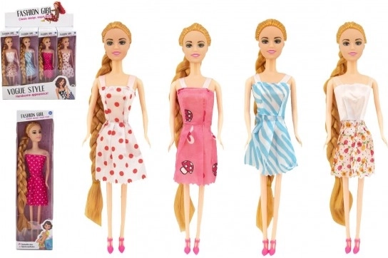 Panenka s dlouhým copem