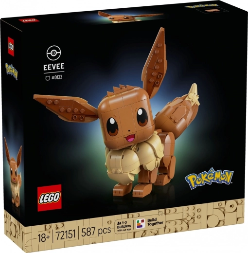 LEGO Pokémon Eevee stavebnice pro dospělé
