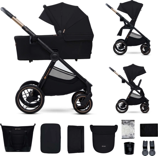 Kinderkraft kombinovaný kočárek Nea 2 2v1 midnight black