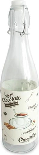 Skleněná láhev s patentním uzávěrem TORO 540 ml Café Bistro