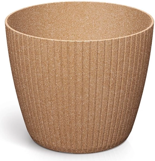 Květináč Lamia Eco Wood 11,9 cm naturo eco