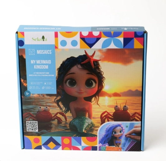 Sekoia mozaiková kreativní sada My mermaid kingdom
