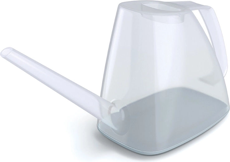 Konvička Rivo 1,7 l transparentní / světle šedá