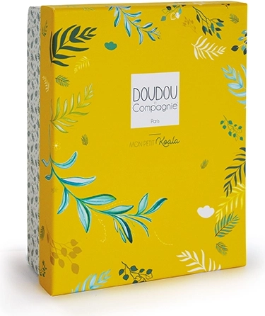 Doudou dárková sada – hračka s úchytem na dudlík koala Yoca 20 cm