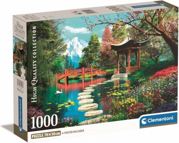 Puzzle 1000 Dílků Compact Fuji Garden