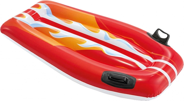 Nafukovací prkno s držadly pro děti Červený INTEX