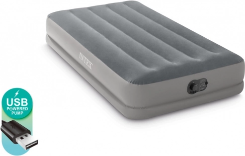 Nafukovací matrace INTEX s vestavěnou pumpou 191 × 99 × 30 cm