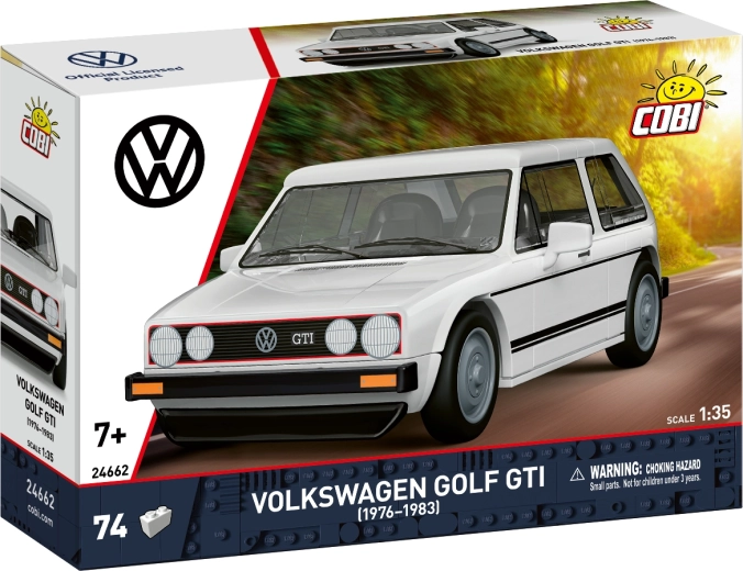 Cobi Volkswagen Golf GTI 1976–1983 stavebnice 1:35 (74 dílků)