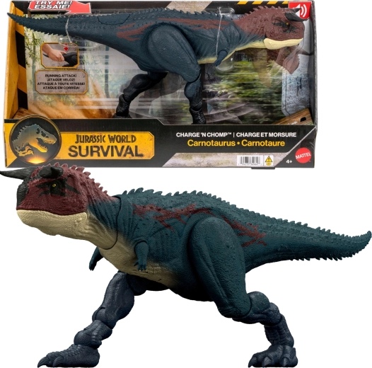 interaktivní figurka dinosaur jurassic world karnotaurus 20 cm se zvuky