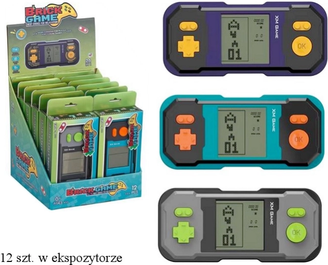 Přenosná elektronická hra s LCD displejem – 26 her
